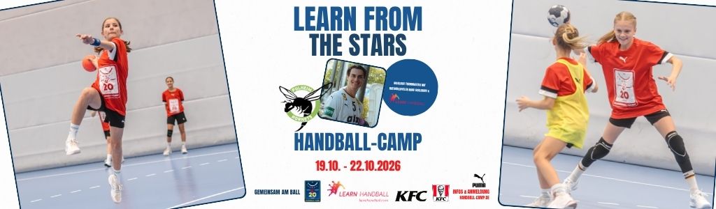 Learn from the stars Handball-Camp
