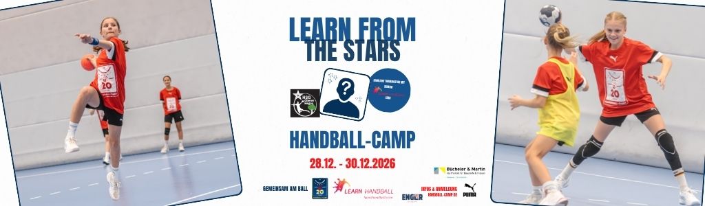 Learn from the stars Handball-Camp